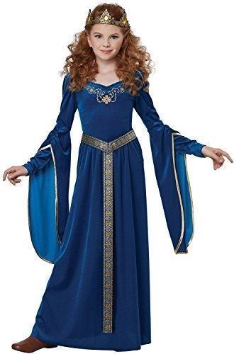 Medieval Princess - Guinevere - Marion - Royal - Costume - Child - 2 Sizes