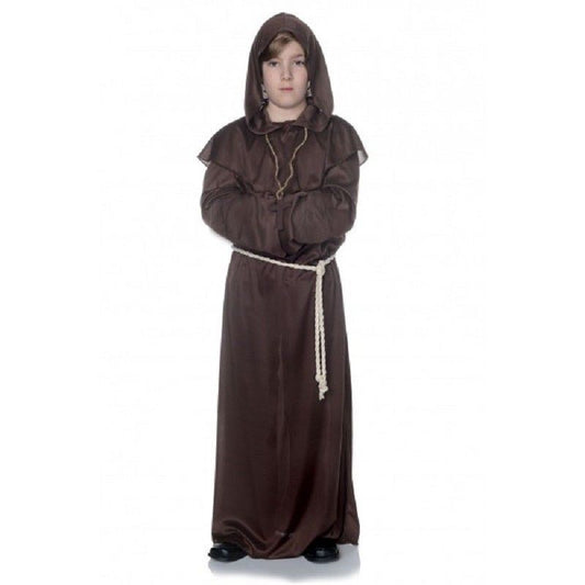 Monk Robe - Brown - Easter - Religious - Jedi - Costume - Child - 2 Sizes