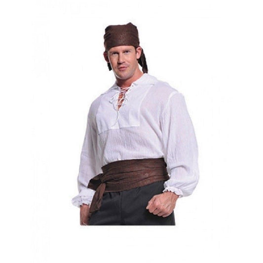 Pirate Shirt - Rock Star - Cream - Renaissance - Costume - Adult - 2 Sizes
