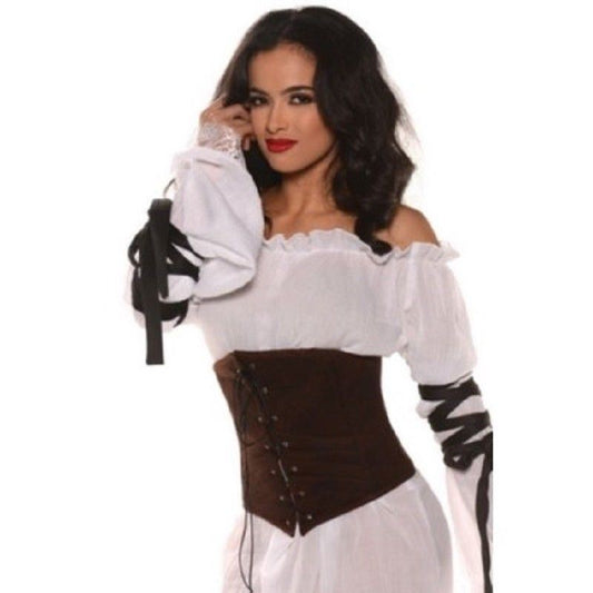 Waist Cincher - Pirate - Steampunk - Renaissance - Costume Accessory - Adult