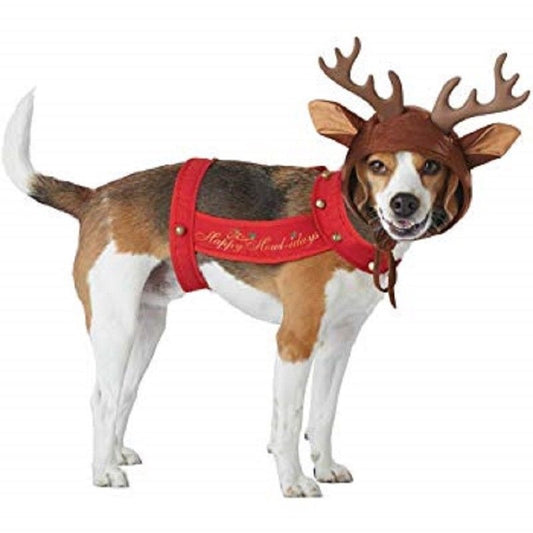 Rein-dog Costume - Christmas - Pet Costume - Small