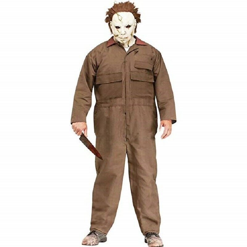 Michael Myers - Rob Zombie - Halloween - Costume - Men - Plus Michael Myers - Rob Zombie - Halloween - Costume - Men - Plus