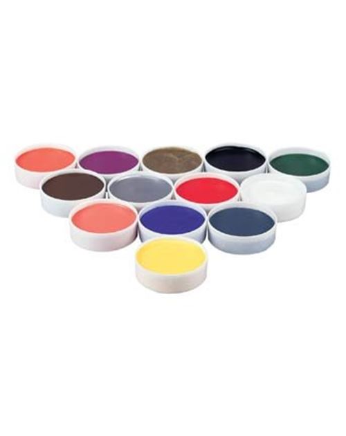 Mehron Color Cups - Theatrical Makeup - Clown Character Cosplay - Several Colors