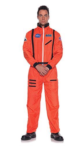 Astronauten-Fluganzug - NASA - Orange - Kostüm - Erwachsener Standard