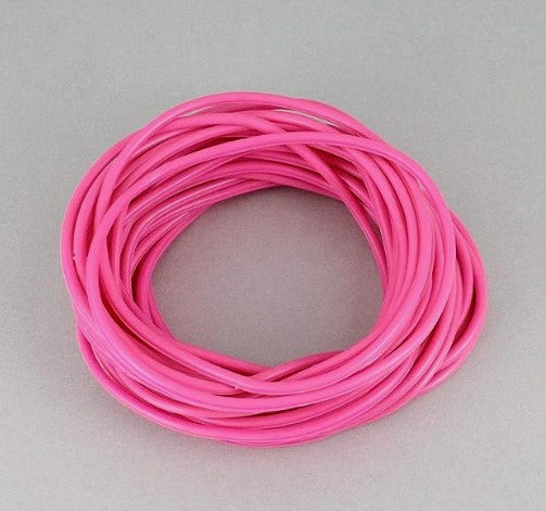 80's Bracelets - Hot Pink - Rubber - 24 Pack - Costume Accessory - Teen Adult