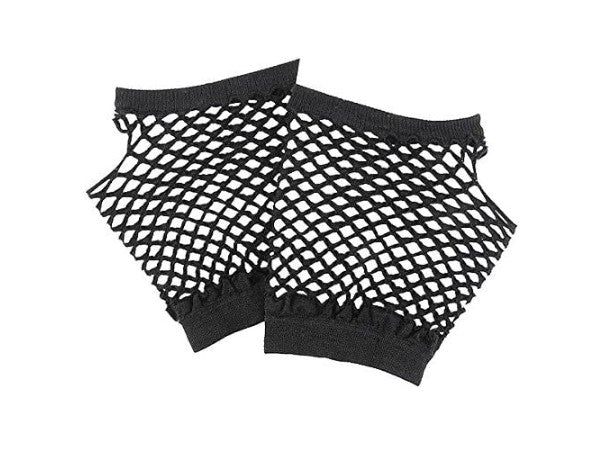 Black Short Fishnet Gloves Black Short Fishnet Gloves