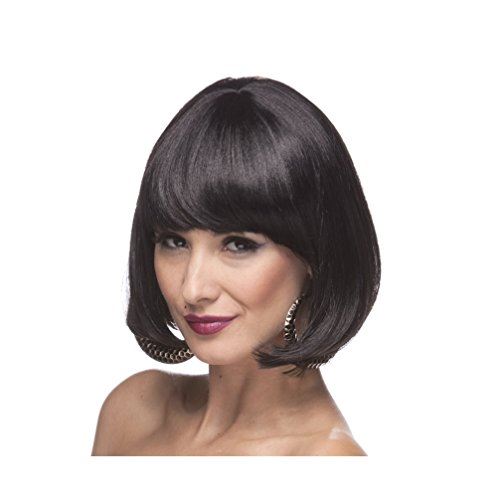 Black Onyx Cindy Wig - Short Bob/Pageboy - 1920's - Costume Accessory - One Size