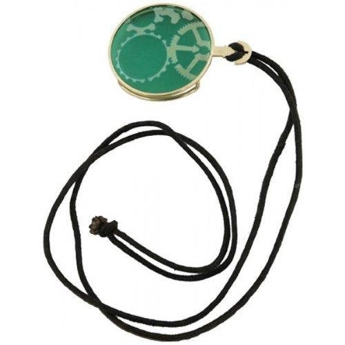 Monocle - Gold/Green - Steampunk - Victorian - Costume Accessory - Teen Adult