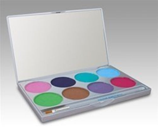 Mehron Makeup Paradise Makeup - 8 Color Basic Palette - Refillable
