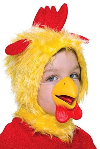 Chicken Hood and Nose Mask - Costume Accessory - Child