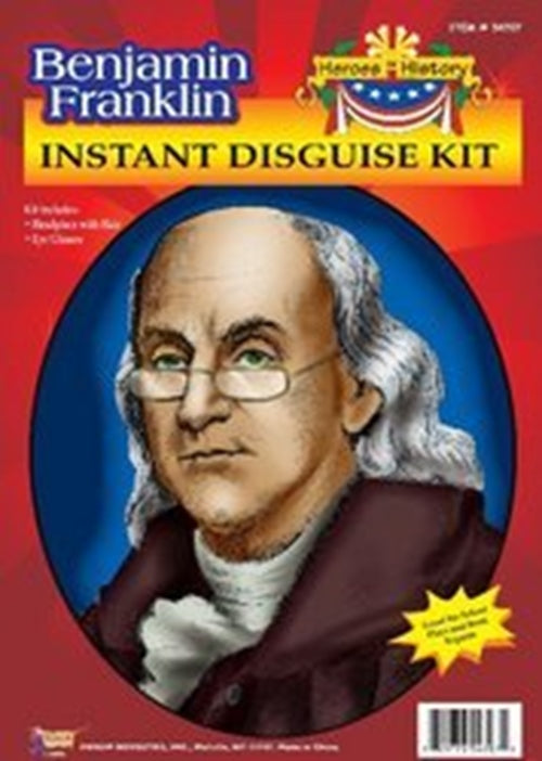 Benjamin Franklin Kit - Heroes in History - Costumes Accessories - One Size