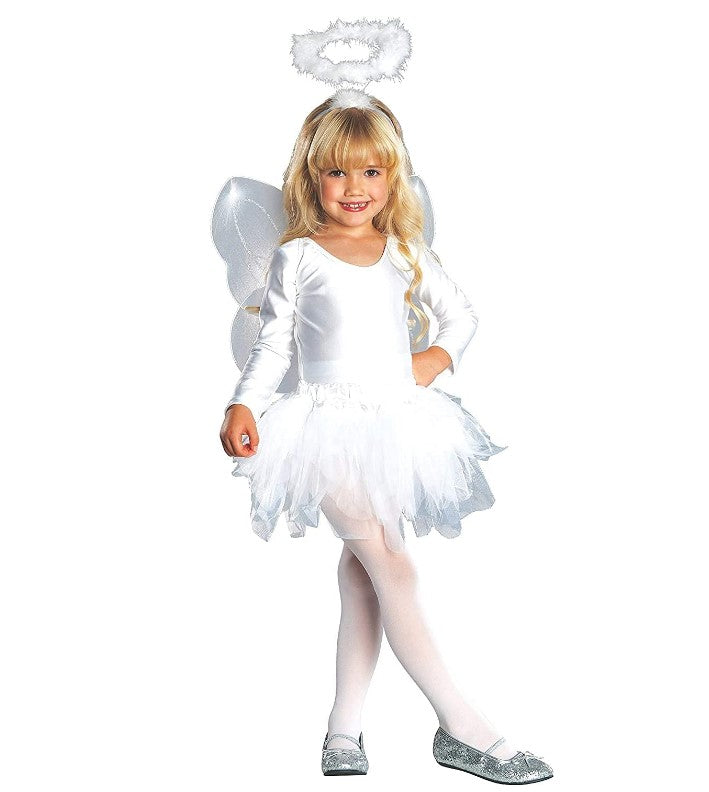 Tutu Angel - White - Christmas - Easter - Costume - Girls - 3 Sizes