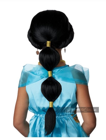 Princess Jasmine Wig - Black - Costume Accessory - Girls Size