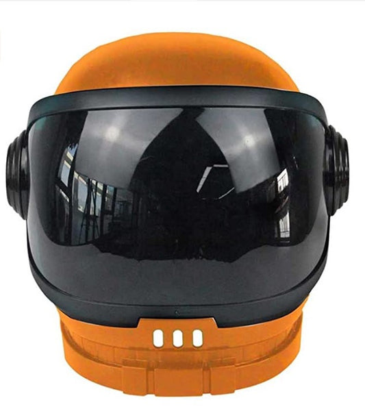 Astronaut Helmet - Space - Orange - Plastic - Costume Accessory - Adult Teen