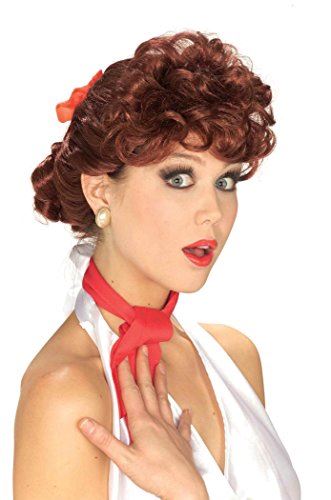 50 s Housewife Wig I Love Lucy Auburn Costume Accessory