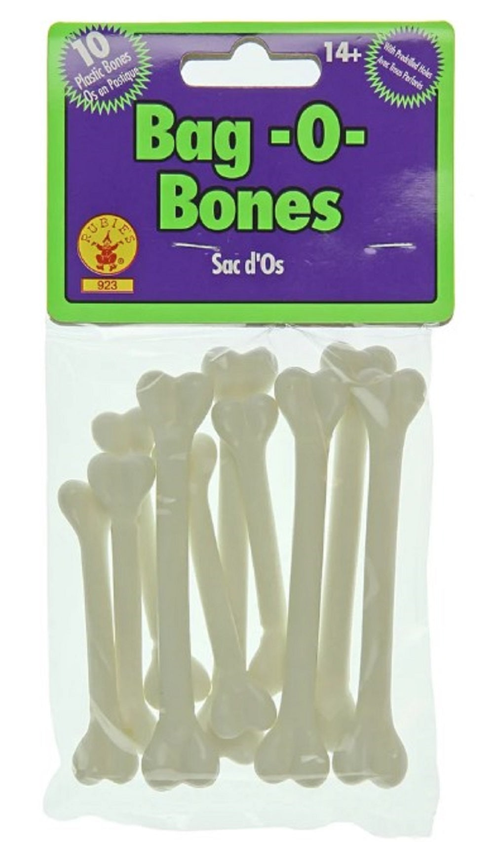 Bolsa de huesos - Halloween Cosplay - 3-4" - Accesorio de vestuario - Prop - BRICOLAJE