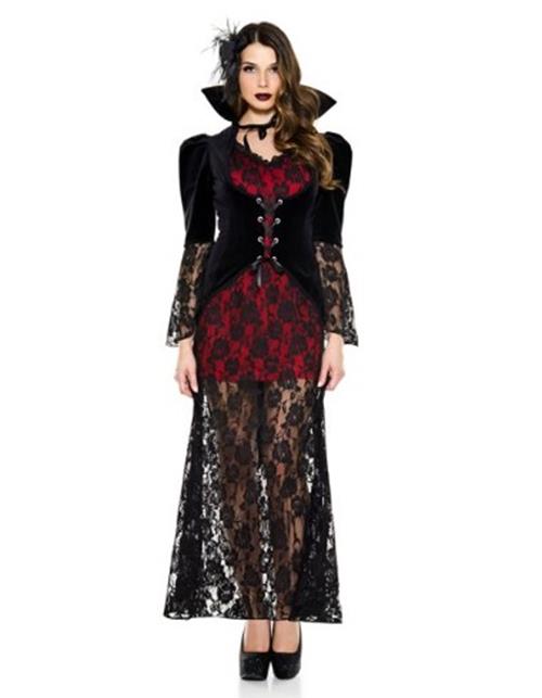 Black Widow - Black/Red - Witch - Vampire - Costume - Women - 3 Sizes Arlene's Costumes Black Widow - Black/Red - Witch - Vampire - Costume - Women - 3 Sizes Arlene's Costumes