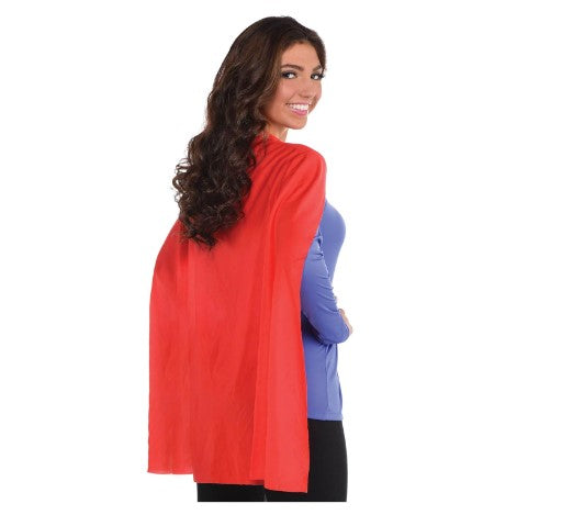 Cape - 30" - Red - Superhero - Characters - Costume - One Size