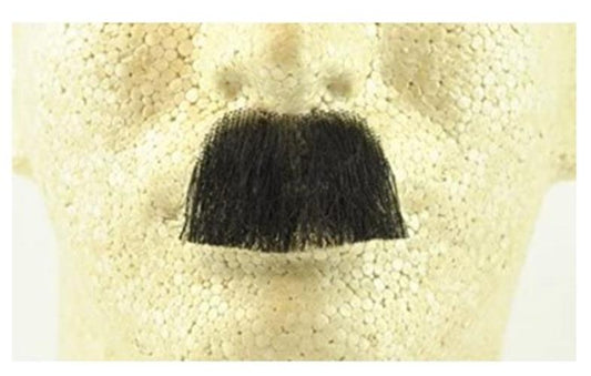Charlie Chaplin Moustache - Black - Costume Accessory - Adult Teen