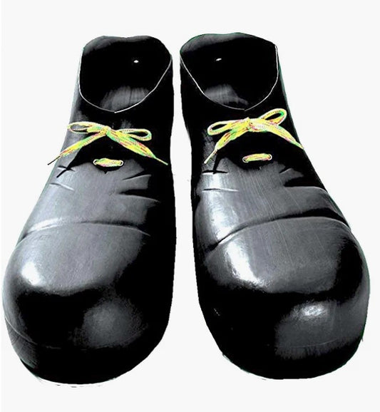 Clown Shoes - Mascots - Black - 15" - Costume Accessory - Adult Teen