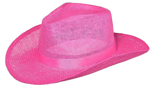 Cowgirl Hat - Pink - Barbie - Costume Accessory - Adult Teen