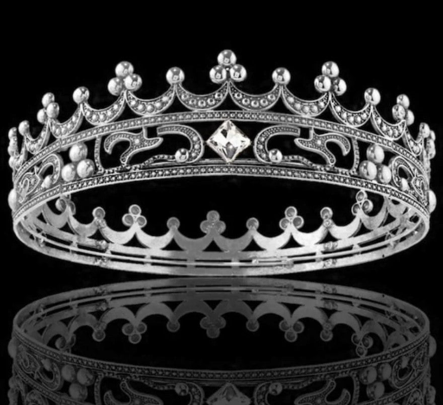 Crown Circlet - King Queen - Costume Accessories - Adult Teen - 2 Colors