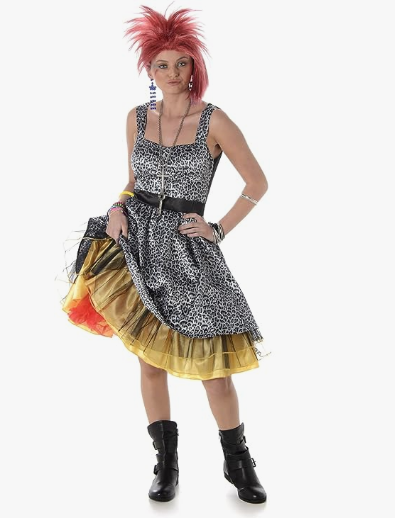 Pop Star - Cyndi Lauper - 1980's - Pop Star - Costume - Women - 4 Sizes