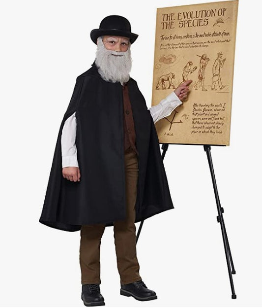 Charles Darwin - Scientist - Victorian - Costume - Child - 2 Sizes