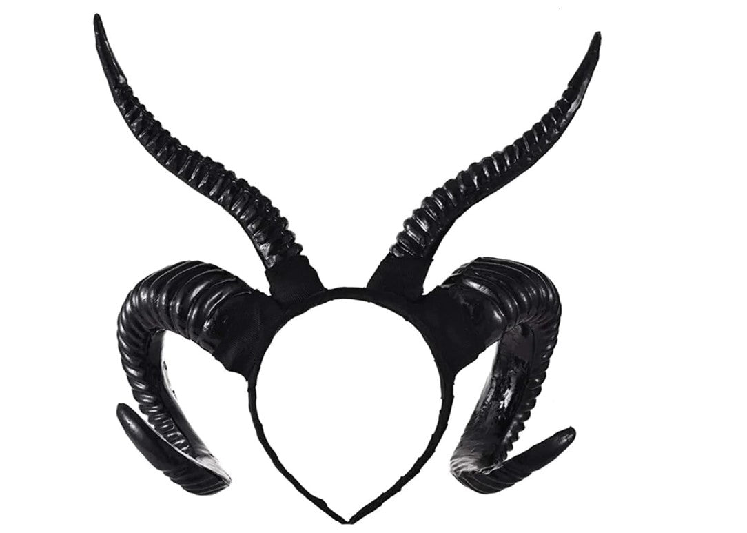 Demon Horns Headband - Plastic - Costume Accessory Cosplay - One Size