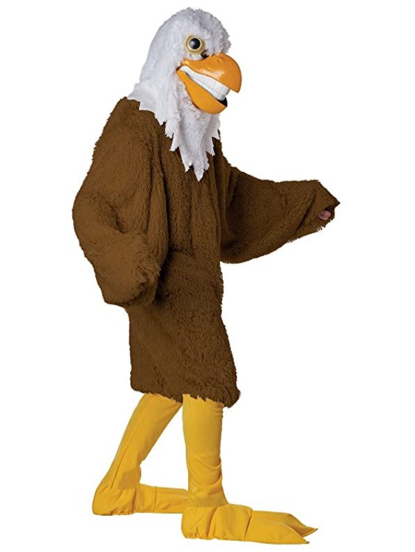 Eagle Maniac - Mascot - Movable Jaw - Costume - Adult Standard