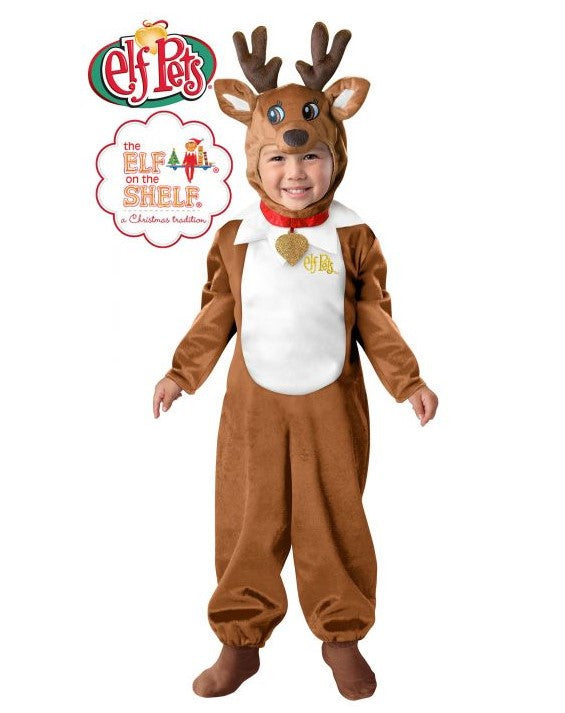 Elf On The Shelf Elf Pet Reindeer Toddler Costume 3T Elf On The Shelf Elf Pet Reindeer Toddler Costume 3T