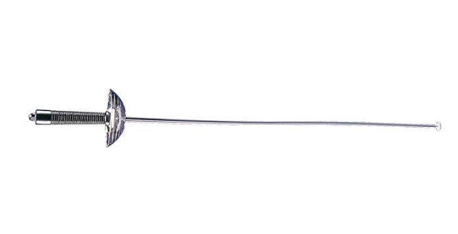 Fencing Sword Foil Epee - Plastic - Silver/Black - Costume Accessory Prop