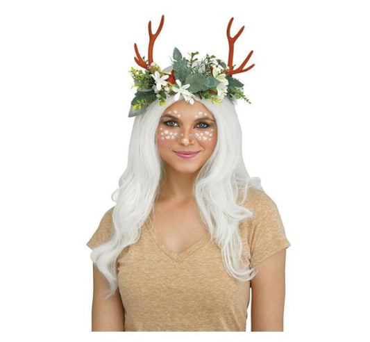 Woodland Deer Headpiece - Mother Nature - Mythical - Costume Accessory