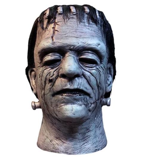 Glen Strange Frankenstein Mask - Universal Studios - Costume Accessory - Adult