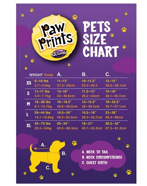 Taco Pet - Túnica Fotorrealista - Disfraz - 2 Tallas