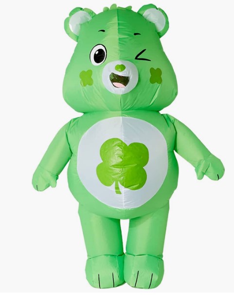 Good Luck Bear - Care Bears - Inflatable - St Patrick's Day - Costume