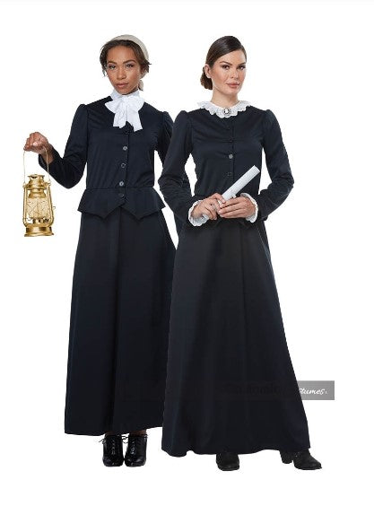 Susan B Anthony/Harriet Tubman - Suffragette Costume - Women - 3 Sizes