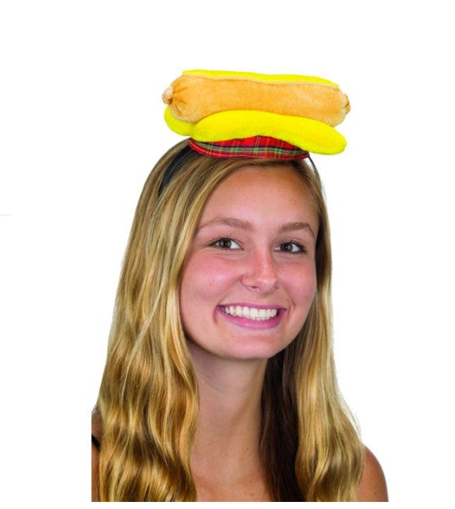Hot Dog Mini Hat Headband - Food/Drink - Costume Accessory - One Size