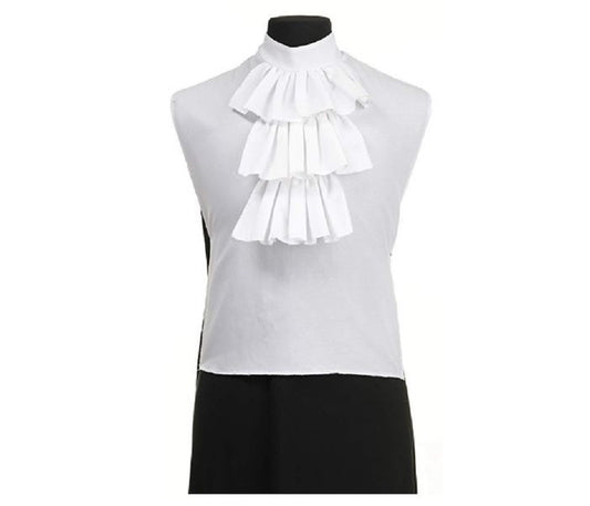 Jabot - Shirt Front - Colonial - White - Costume Accessory - Adult