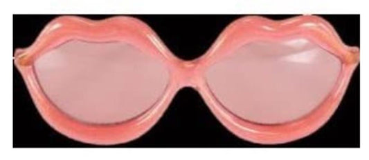 Hot Lips Glasses - Pink - 1980's - Barbie - Costume Accessory - Adult Teen