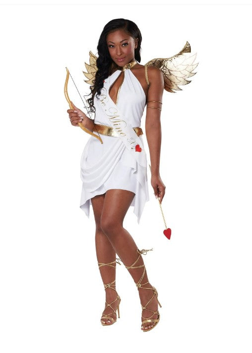 Love Goddess Roman Greek Cupid Short Toga Costume