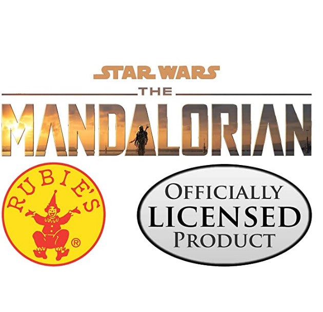 Mandalorian 1/2 Mask - Star Wars - "Battle Damaged" - Costume Accessory - Child