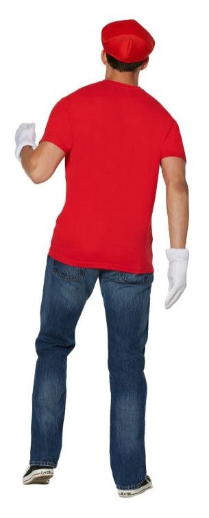 Kit de accesorios para disfraz de Mario - Super Mario Bros - Rojo - Nintendo - Adulto adolescente