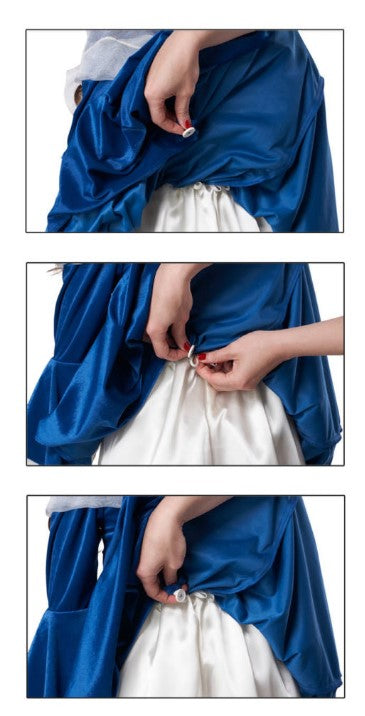 Colonial Dress - Martha Washington - Hamilton - Costume - Adult - 3 Sizes