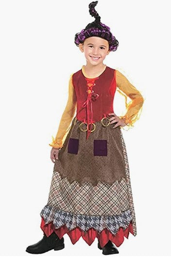 Mary Sanderson - Hocus Pocus - Witch - Costume - Child - 3 Sizes