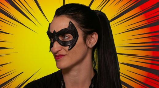 Night Hero Mask – Black Matte or Glitter - Reusable - Silicone - Cosplay