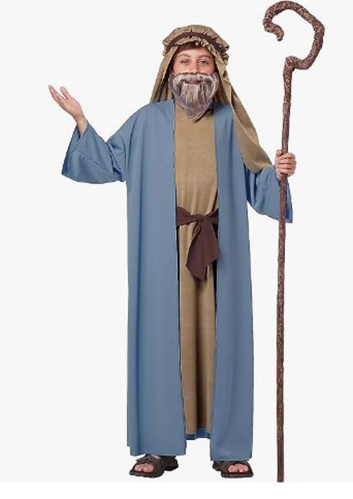 Noah - Shepherd - Herdsman - Biblical - Easter - Costume - Child - 2 Sizes