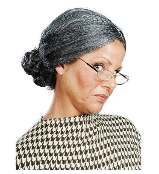 Mrs Claus Wig - Susan B. Anthony - Old Lady - Costume Accessory - Adult Teen
