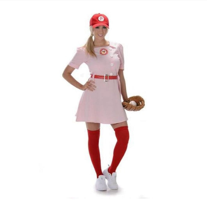 Peaches Baseball Player League of their Own Costume Women