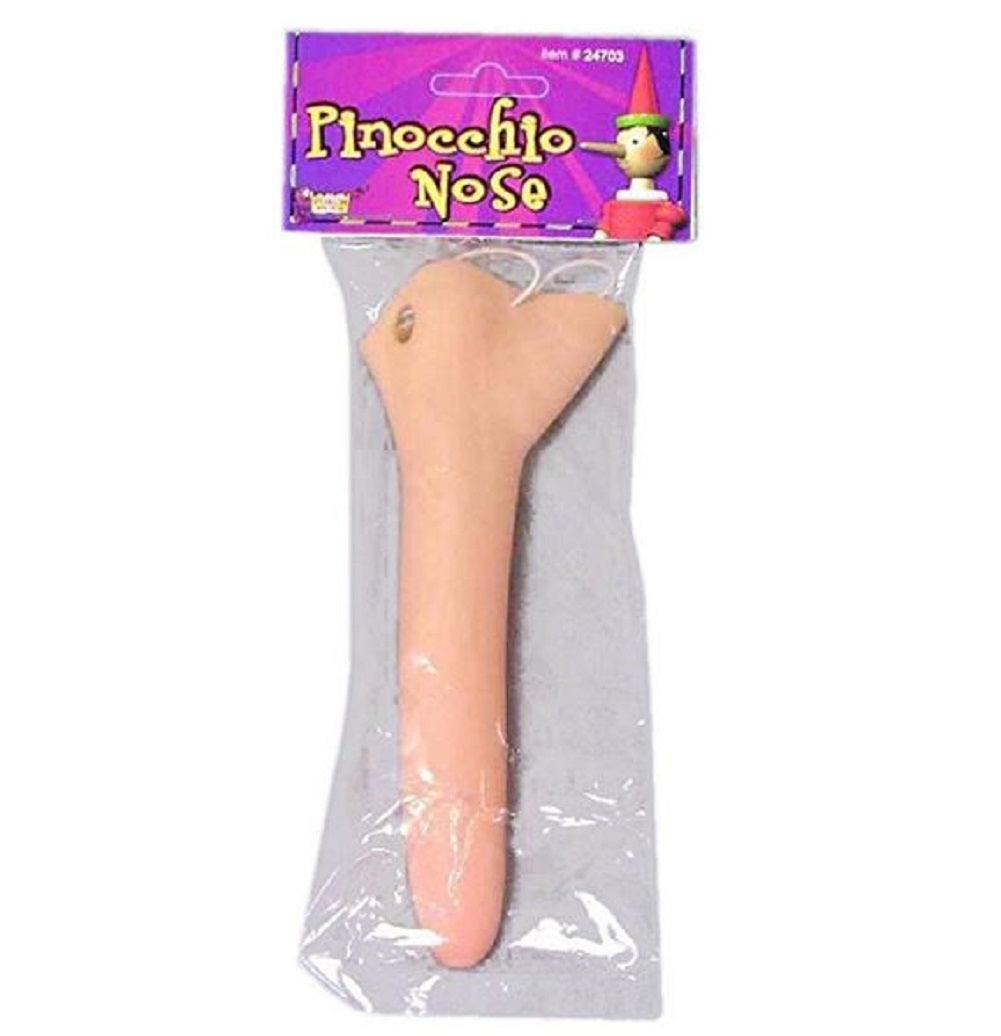 Pinocchio Nose - Cyrano - Costume Accessory Prosthetic - One Size